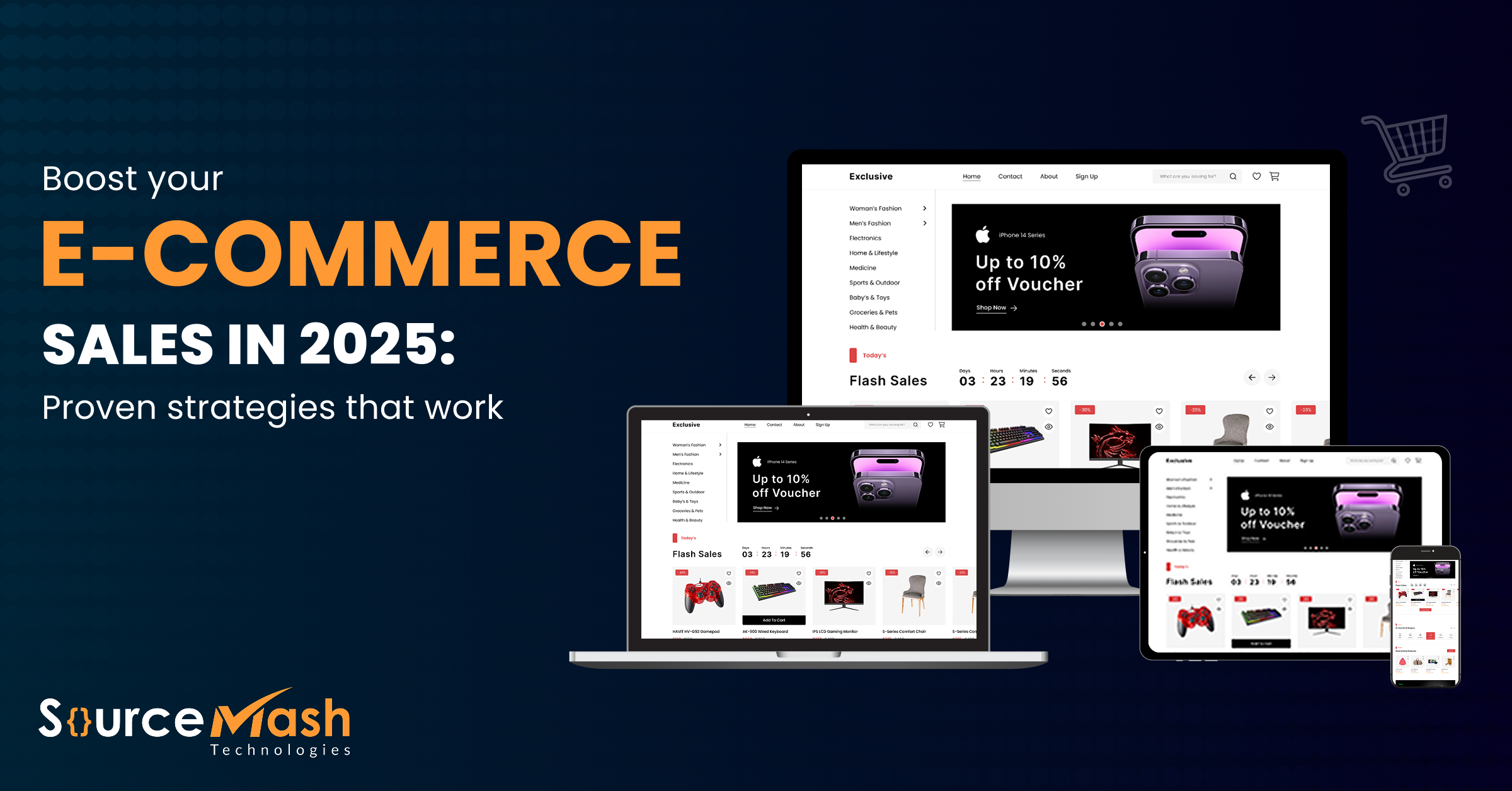 Top eCommerce App Development Company for Sales Growth 2025